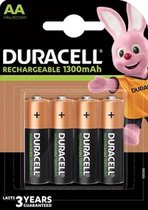 Batterij Duracell Rechargeable PLUS AA bls4