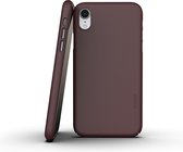 Nudient Thin Precise Case Apple iPhone XR V3 Sangria Red