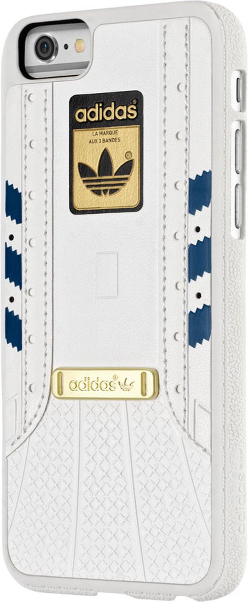 iPhone 6s/6 Backcase hoesje - adidas Originals - Wit - Kunststof