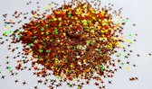 Glitters | Copper Point Star 15gr. | Hobby-glitters | Nail & Body-art | Epoxy-art | Slijm-projecten | Decoratie
