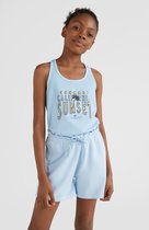 O'Neill Shorts Girls O'NEILL SOLID JOGGER Cerulean 164 - Cerulean 80% Katoen, 20% Gerecycled Polyester Shorts 2