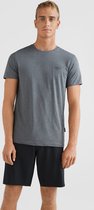 O'Neill T-Shirt Men LUNA O'NEILL HYBRID Asphalt Xs - Asphalt 87% Polyester, 13% Elastane Round Neck