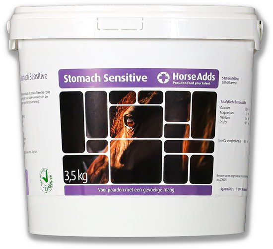 Horse Adds Stomach Sensitive 3,5 kg Paarden Supplementen