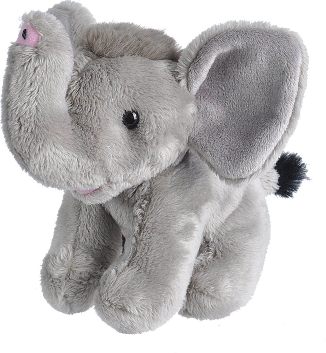 Wild Republic Knuffel Olifant Junior 13 Cm Pluche Grijs