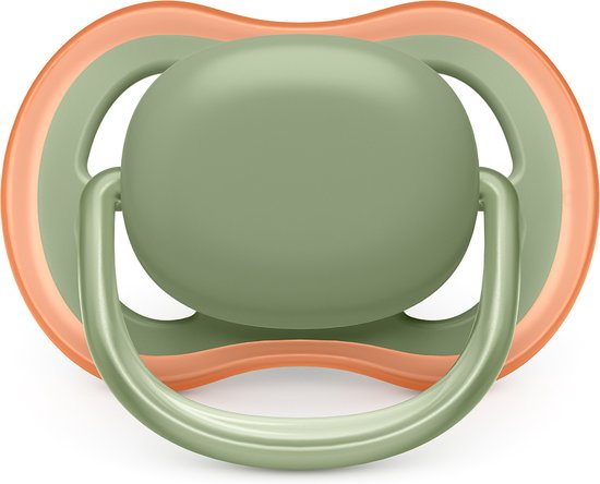 Philips Avent Ultra Air Fopspeen - 6 tot 18 Maanden - 2 Speentjes - Groen/Grijs - SCF085/20 van Merkloos — afbeelding 4