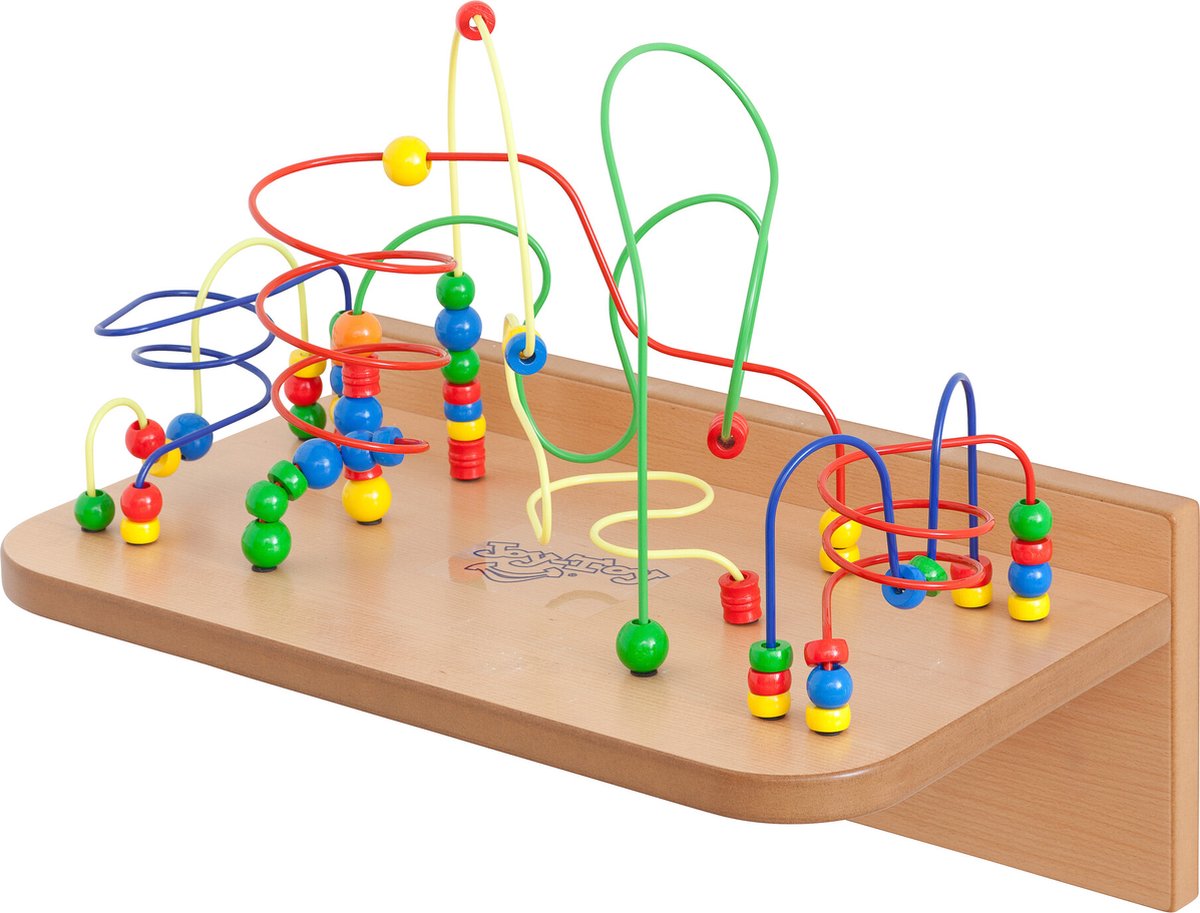 JoyToy wandspeelbord met kralen labyrinth