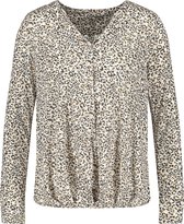 GERRY WEBER Dames Blouseachtig shirt met luipaardmotief