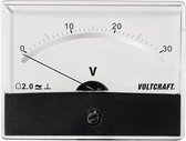 VOLTCRAFT AM-86X65/30V/DC Inbouwmeter AM-86X65/30 V/DC Draaispoel