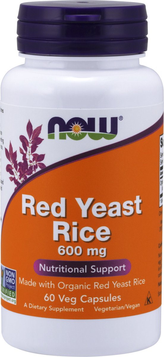 Goedkoopste Red Yeast Rice 600mg 60v-caps