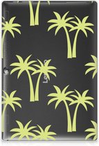 TPU Backcase Lenovo Tab 10 | Tab 2 A10-30 Beschermhoes Palmtrees met transparant zijkanten