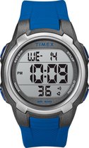 Timex  TW5M33500 Horloge - Kunststof - Blauw - Ø 40 mm