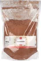 Van Beekum Specerijen - Cacaopoeder - 1 kilo (hersluitbare stazak)