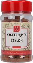 Van Beekum Specerijen - Kaneelpijpjes Ceylon - Pot 50 gram