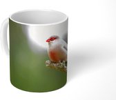Mok - Sint helenafazantje op een boomtak - 350 ML - Beker - Uitdeelcadeautjes