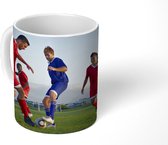 Mok - Voetbalwedstrijd - 350 ML - Beker - Uitdeelcadeautjes