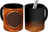 Magische Mok - Foto op Warmte Mok - Abstract oog - 350 ML - Uitdeelcadeautjes