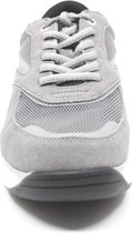 Joya, SYDNEY II GREY, 923SNE, Lichtgrijze sneaker met schokdempende pu zool