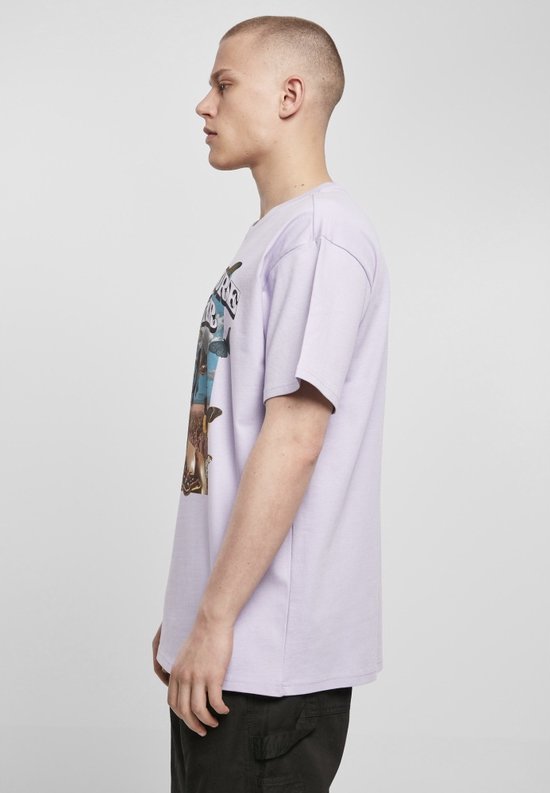 Tshirt Homme Urban Classics - XS- Days Before Summer Oversize Violet