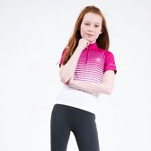 Het Dare2B Go Faster fietsshirt - kinderen - halve rits - lichtgewicht - Roze