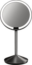 Simplehuman Sensor Compact Spiegel - Reisspiegel - Zilver - Make up Spiegel - Kantelbaar - Automatisch Licht - Makeupspiegel