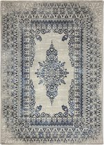 JOAN VINTAGE BLAUW VLOERKLEED MEDAILLON