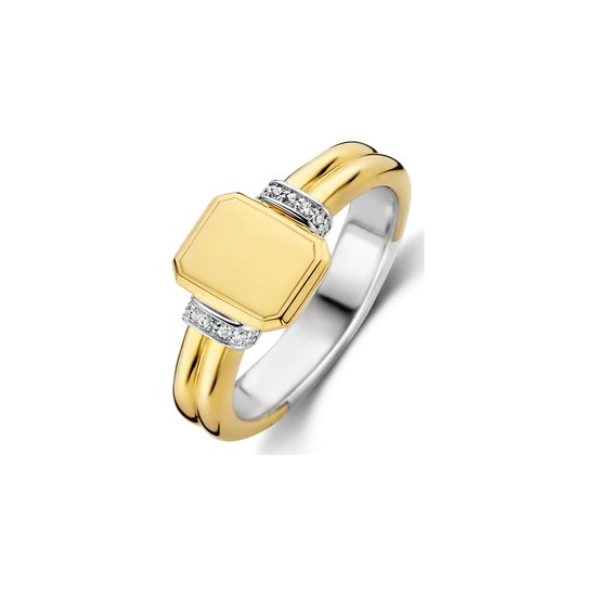 TI SENTO Ring 12240ZY - Zilveren dames ring - Maat 54