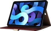 Luxe Tablet Hoes - Geschikt voor iPad Air 2022 Hoes - 4e, 5e Generatie -10.9 inch (2020-2022) - Rood
