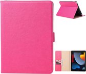 Luxe Tablet Hoes - Geschikt voor iPad Hoes 7e, 8e, 9e Generatie -10.2 inch (2019,2020,2021) - Roze