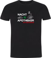 T-shirt | Nacht apotheker - XL, Dames