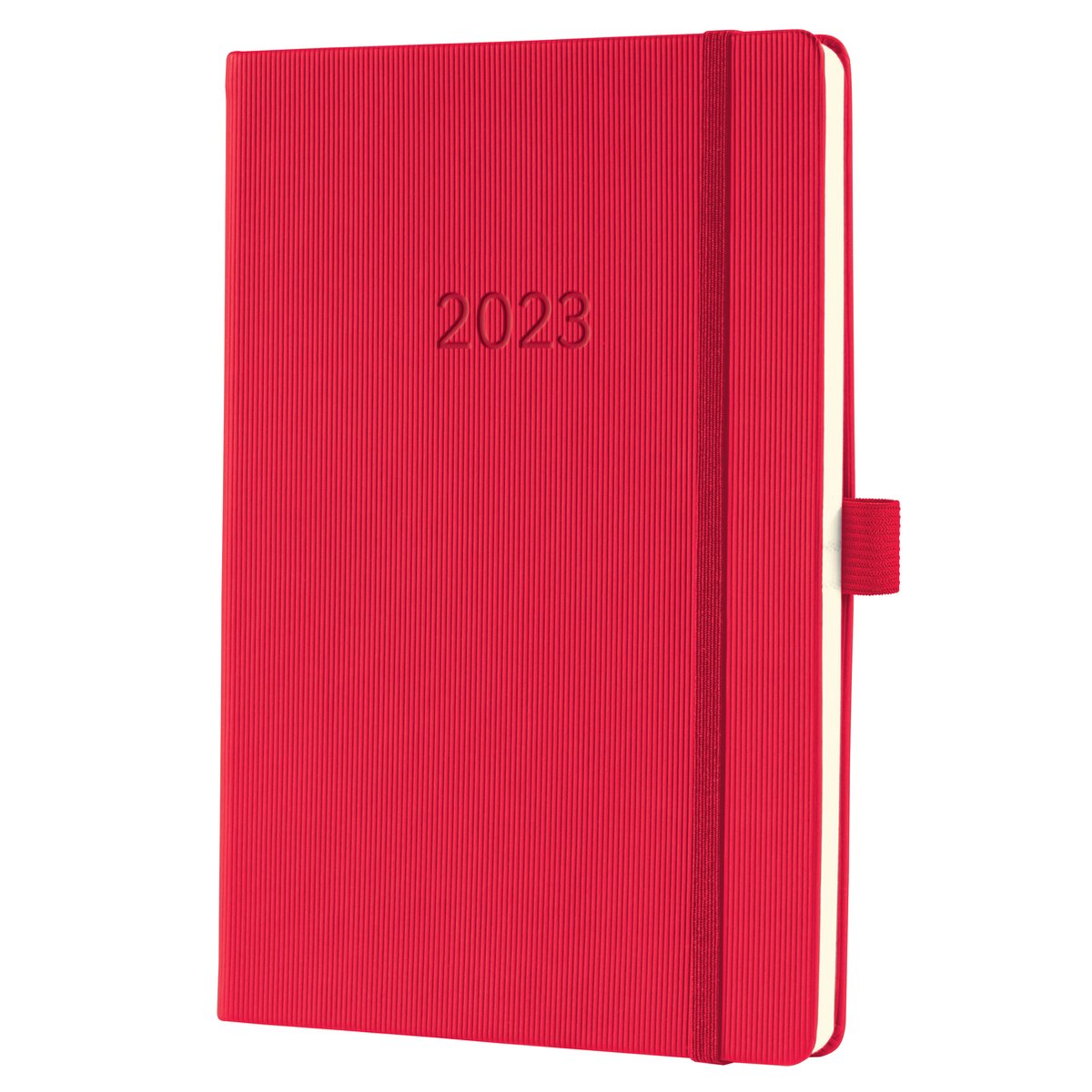 Sigel Conceptum - agenda 2023 - weekagenda - A5 - 4-talig - red - hardcover. SI-C2364