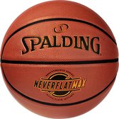 Spalding Never Flat Max Basketbal Heren - Oranje | Maat: 7