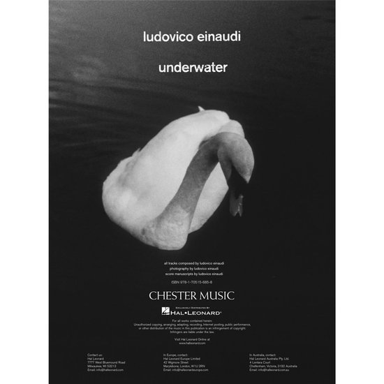 Underwater, Ludovico Einaudi 9781705156858 Boeken