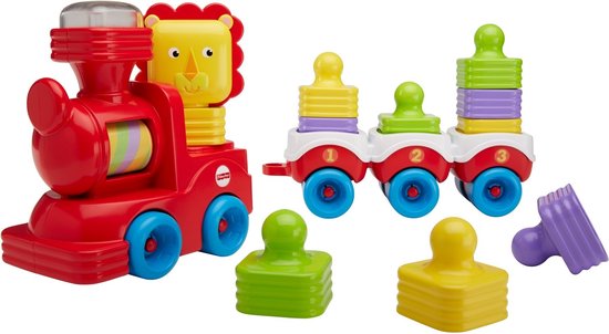 Foto: Fisher price kruip en stapeltrein jungle