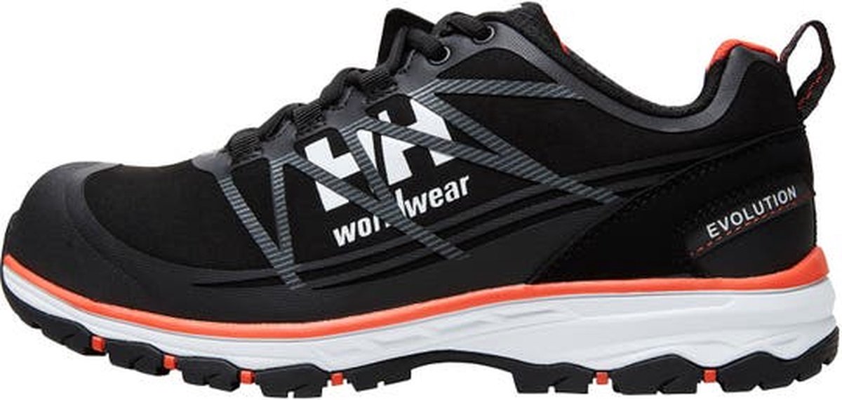 Helly Hansen Chelsea Evolution Low Werkschoen S3 78224 - Mannen - Zwart/Oranje - 37