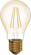 EMOS Vintage LED Filament MULTIPACK 2x A60 - 4W E27 Kaarslicht 2200K | Vervangt 34W