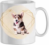 Mok Corgi 6.2| Hond| Hondenliefhebber | Cadeau| Cadeau voor hem| cadeau voor haar | Beker 31 CL