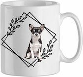 Mok Chihuahua 3.3| Hond| Hondenliefhebber | Cadeau| Cadeau voor hem| cadeau voor haar | Beker 31 CL