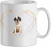 Mok Sint Bernard 3.1| Hond| Hondenliefhebber | Cadeau| Cadeau voor hem| cadeau voor haar | Beker 31 CL