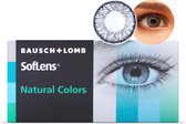 0,00 - SofLens Natural Colors Platinum - 2 pack - Maandlenzen - Kleurlenzen - Platinum