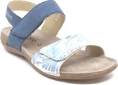 Mephisto AGAVE 6904 58004, Blauw combi sandaal