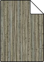 Proefstaal Origin Wallcoverings behang bamboe donker taupe - 347405 - 26,5 x 21 cm