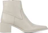 Bronx Vrouwen Leren       Enkellaarsjes / Laarzen / Damesschoenen 47403-G - Wit - Maat 38