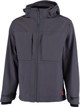 Ballyclare Softshell Jas Winddicht en Waterafstotend 365 - Grijs - Maat L