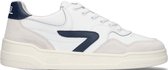 HUB Court-z Men Lage sneakers - Leren Sneaker - Heren - Wit - Maat 45