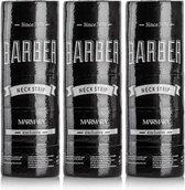 Marmara Barber Premium Quality Nekpapier 3-pack Voordeelbundel - Nekkragen - Neckstrips - 100% Waterdicht, Hoge Kleefkracht en Wegwerpbaar - Halskraag - Hygiëne en Netheid - Pre-cut Ontwerp -