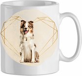 Mok Border collie 5.2| Hond| Hondenliefhebber | Cadeau| Cadeau voor hem| cadeau voor haar | Beker 31 CL