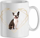 Mok Boston terrier 1.2| Hond| Hondenliefhebber | Cadeau| Cadeau voor hem| cadeau voor haar | Beker 31 CL