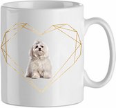 Mok Maltezer 1.1| Hond| Hondenliefhebber | Cadeau| Cadeau voor hem| cadeau voor haar | Beker 31 CL