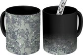 Magische Mok - Foto op Warmte Mokken - Koffiemok - Patronen - Jungle - Camouflage - Magic Mok - Beker - 350 ML - Theemok