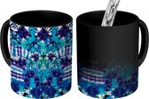 Magische Mok - Foto op Warmte Mokken - Abstract - Verf - Tie dye - Patronen - Magic Mok - Beker - 350 ML - Uitdeelcadeautjes